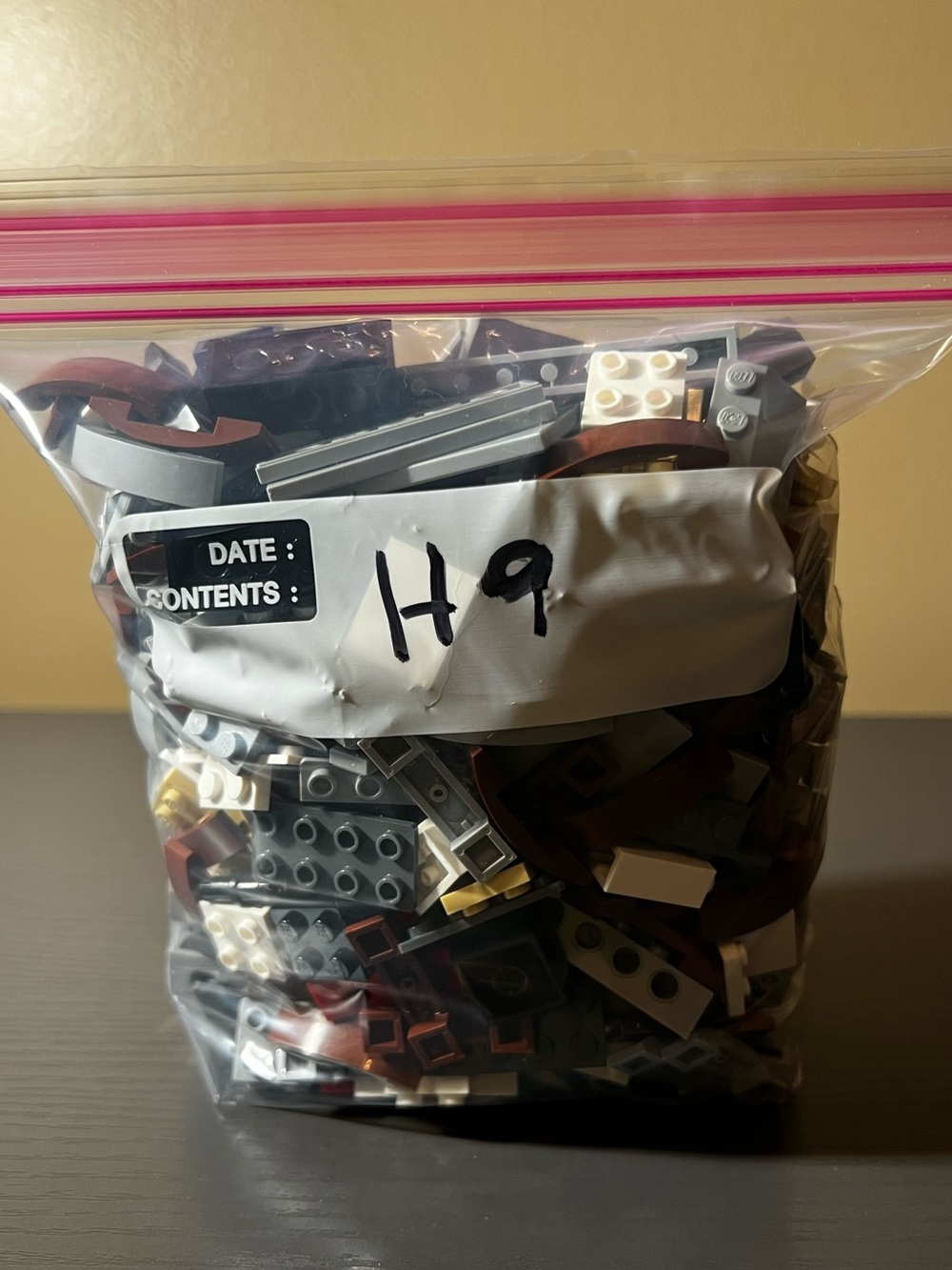 LEGO Small And Medium Mix Colors Accessories , Spare Parts And Brick Pieces.13oz